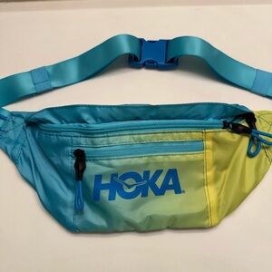 HOKA Blue and Yellow Runner’s Waist Pack - new, never used.